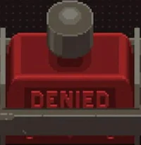 Denied Stamp