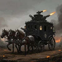 Fight Horse Carriage