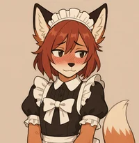 Femboy Fox Maid