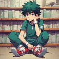 Middle school Deku 