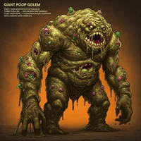 Giant Poop Golem