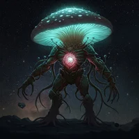 Giant Mushroom Mecha