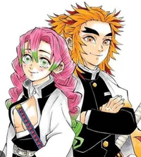 Rengoku and Mitsuri