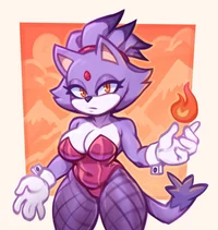 Blaze the cat