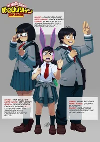 MHA x Bobs Burgers