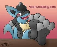high school Lucario 