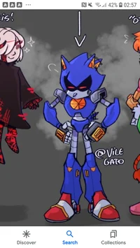 Adult metal sonic 