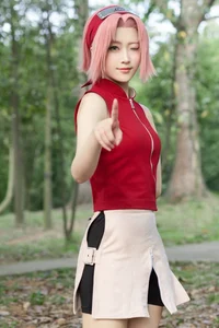 Cosplayer Sakura