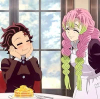 Tanjiro y Mitsuri 
