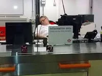 Unhappy Tube Worker 