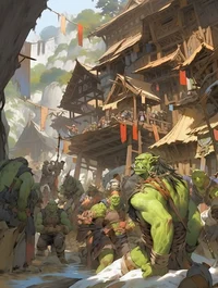 RPG Orc Village