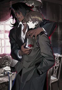 GAY VAMPIRIC COUPLE