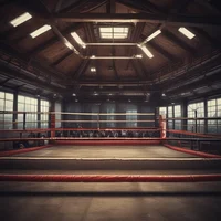 Fantasy boxing ring 