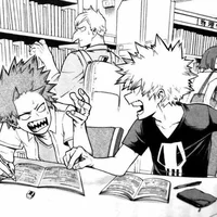 Kirishima and Bakugo