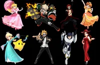 MHA x Mario girls