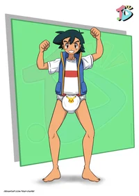 Ash Ketchum diapers