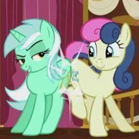 Lyra and Bon Bon