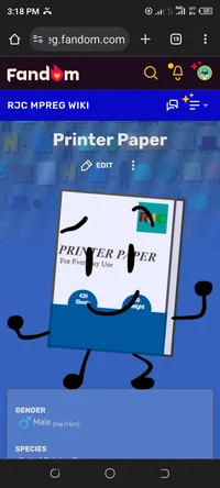 Printer paper