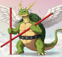 Ninja Turtle Dragon