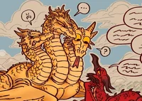 -Ghidorah x Rodan-