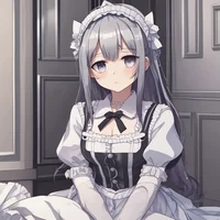 Depressed maid