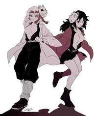 Sabito and giyuu fem