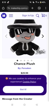 Chance plush