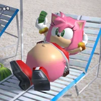SA1 Amy in Blender