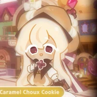 Caramel Choux Cookie