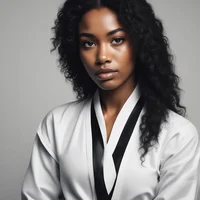 Female Karateka 