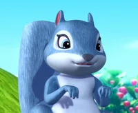 giant blue squirrel