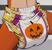 A Halloween Diaper