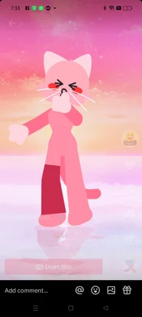 Facemoji Cat Dancing