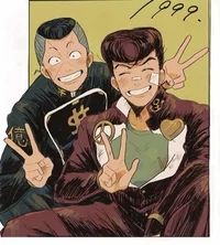Okuyasu y Josuke