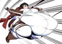 Fat Mikasa Ackerman