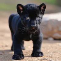 Panther cub