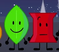 BFDI Leafy and Pin