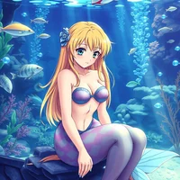 Tsundere Mermaid