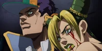 Jolyne and Jotaro