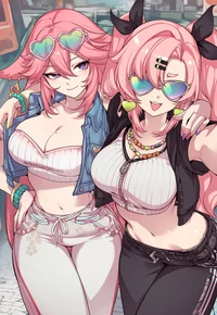 Yae miko y nicole