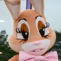 Caramel Bunny Mascot