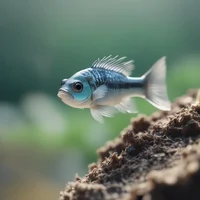 Tiny cute fish