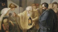 Plato and Diogenes 