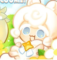 Cream Ferret Cookie