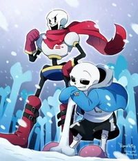 Sans and Papyrus
