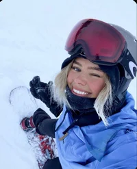 Snowboarder girl