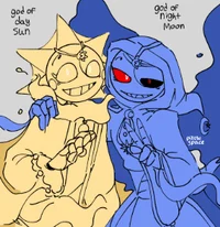 Sundrop and Moondrop