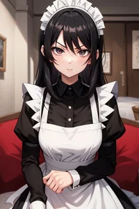 Грубая горничная 