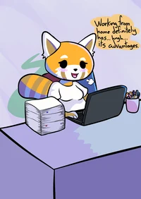 A Diapered Retsuko