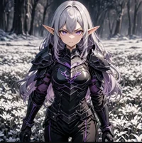 Meira guerrière elfe